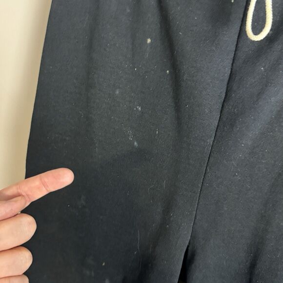 VINTAGE LOGO 7 Mens Black San Jose Sharks Sweatpants Size L Hockey NHL 1992 USA - Picture 2 of 8